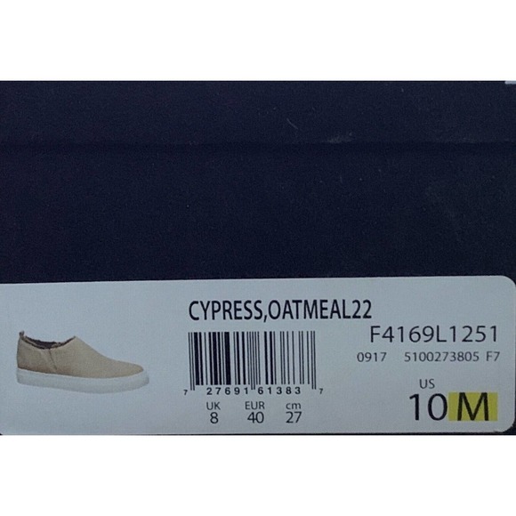 NATURALIZER Women’s CYPRESS Faux Fur Slip On Sneakers OATMEAL Size 10M NIB - Picture 9 of 9